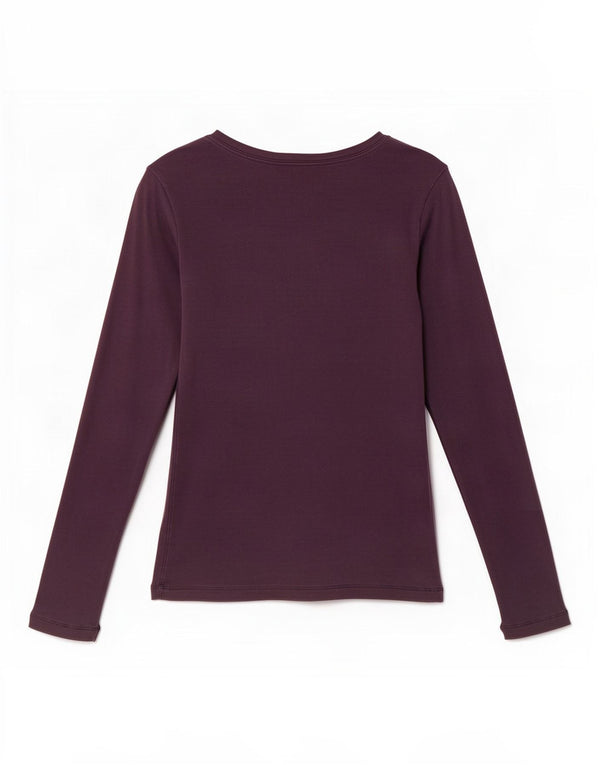 Champion Womens Heritage Classics Top Langærmet UK 8 Lille Lilla