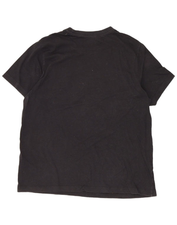 Nike grafisk T-shirt top til mænd XL sort bomuld