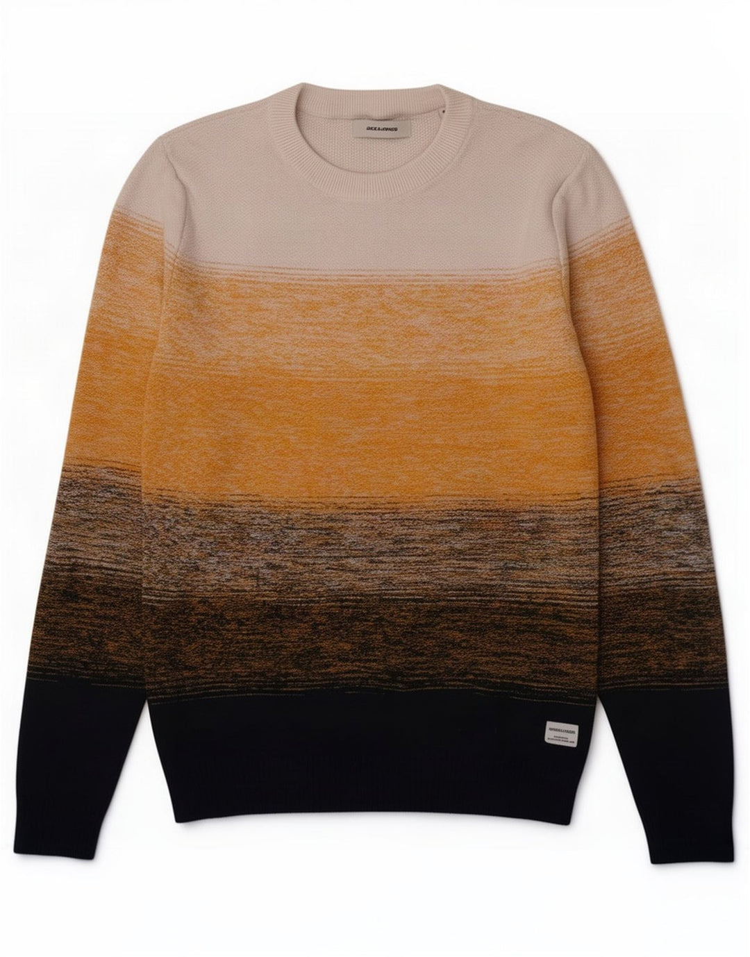 Jack & Jones Herre Crew Neck Jumper Sweater Lille flerfarvet stribet