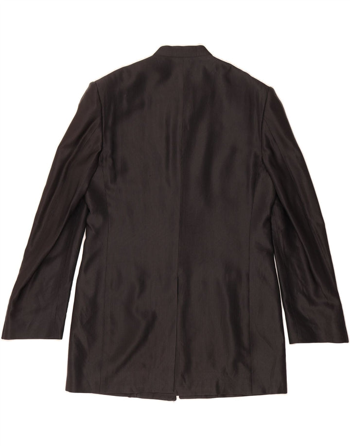 CARLO PIGNATELLI Mens 5 Button Blazer Jacket IT 52 XL Black Pinstripe Vintage Carlo Pignatelli and Second-Hand Carlo Pignatelli from Messina Hembry 