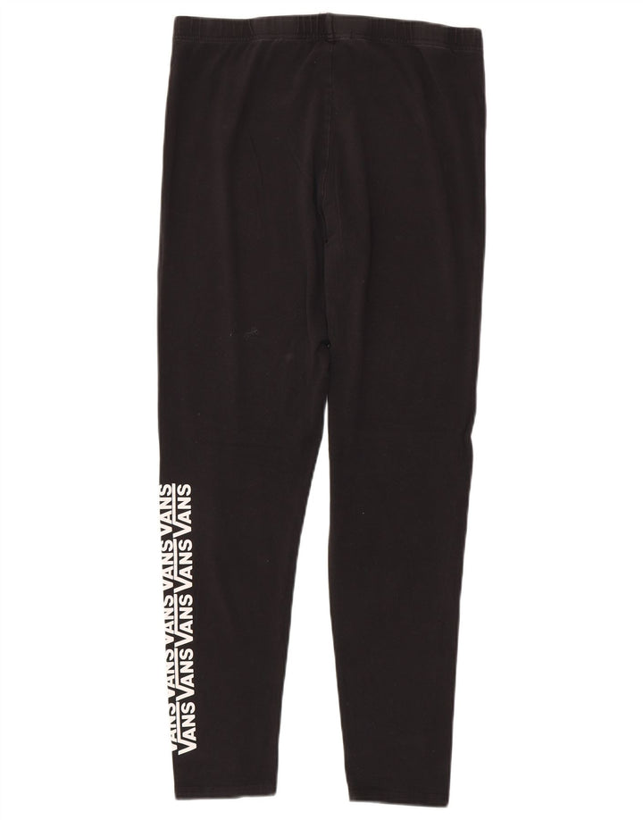 VANS Grafiske Leggings til kvinder UK 18 XL Sort bomuld