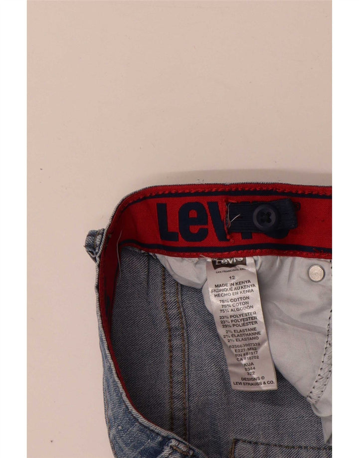 Levi's Boys 511 Slim Jeans 11-12 år W24 L27 Blå Bomuld