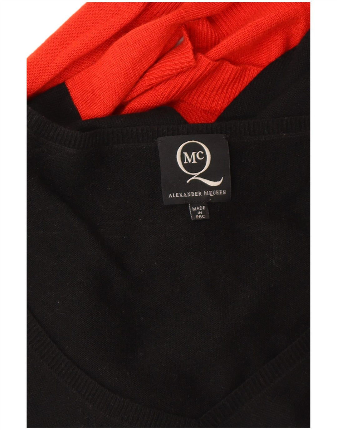 ALEXANDER MCQUEEN Dame Jumper Kjole IT 42 Medium Sort Viscose Designer