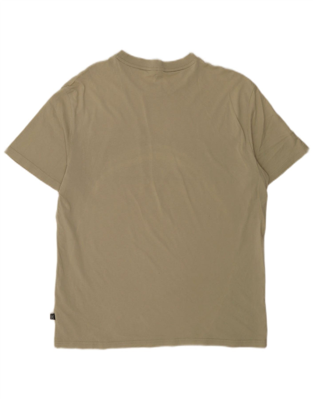 Puma Herre grafisk T-shirt Top Medium Khaki Colourblock Bomuld