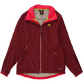ADIDAS Womens Clima Proof Windbreaker Jacket UK 12 Medium Burgundy Vintage Adidas and Second-Hand Adidas from Messina Hembry 