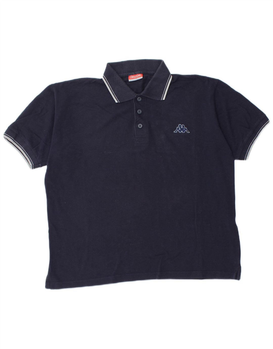 Kappa herre poloshirt Medium marineblå bomuld