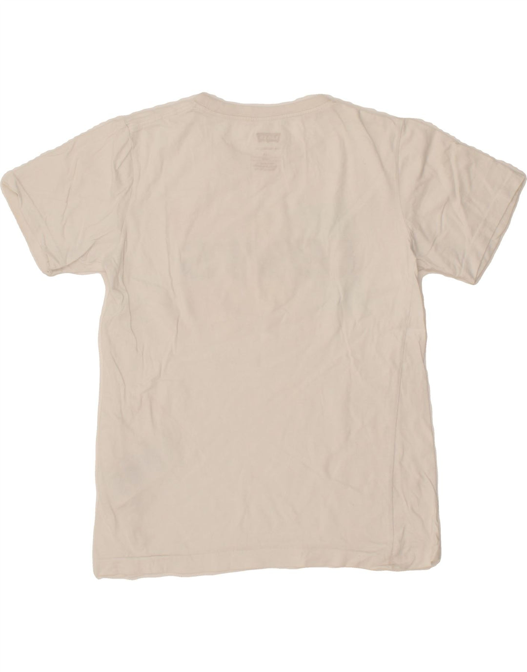 LEVI'S Boys Graphic T-Shirt Top 13-14 Years White Vintage Levi's and Second-Hand Levi's from Messina Hembry 