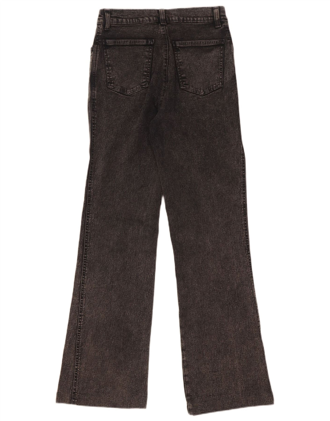 Bianca Maria Caselli Dame Bootcut Jeans IT 42 Medium W27 L30 Sort Bomuld