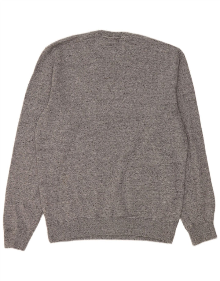 Champion Herre grafisk sweatshirt Jumper lille grå flækket bomuld