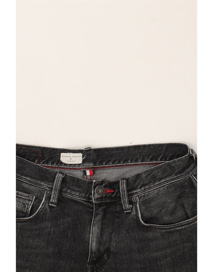 TOMMY HILFIGER Womens Slim Jeans W£0 L34 Grey Cotton Vintage Tommy Hilfiger and Second-Hand Tommy Hilfiger from Messina Hembry 