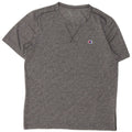 Champion Herre T-shirt Top Lille grå Flecked Polyester