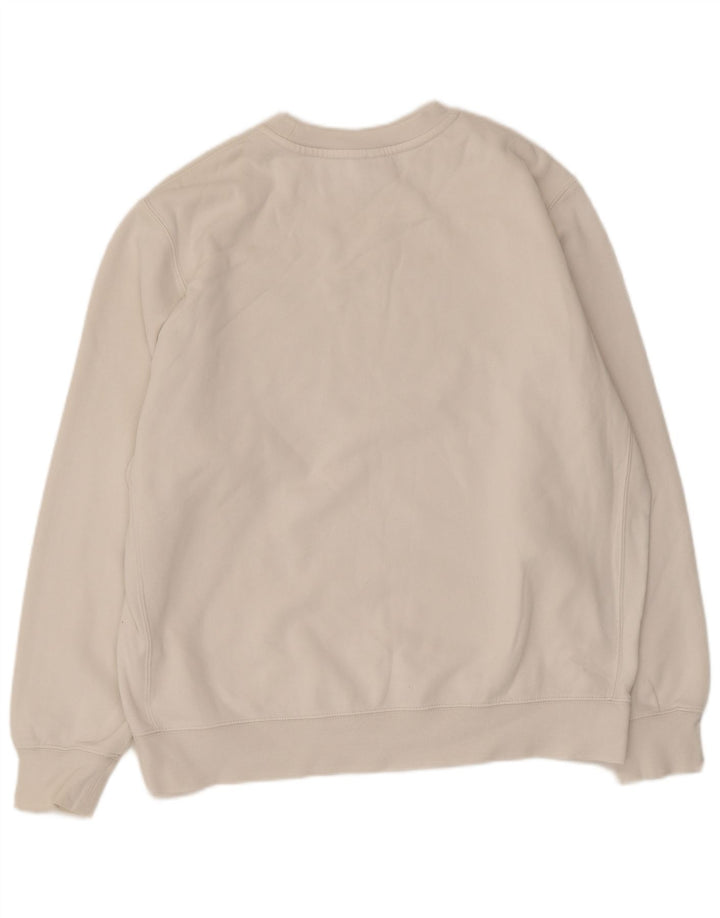 Nike Sweatshirt til mænd, stor hvid bomuld