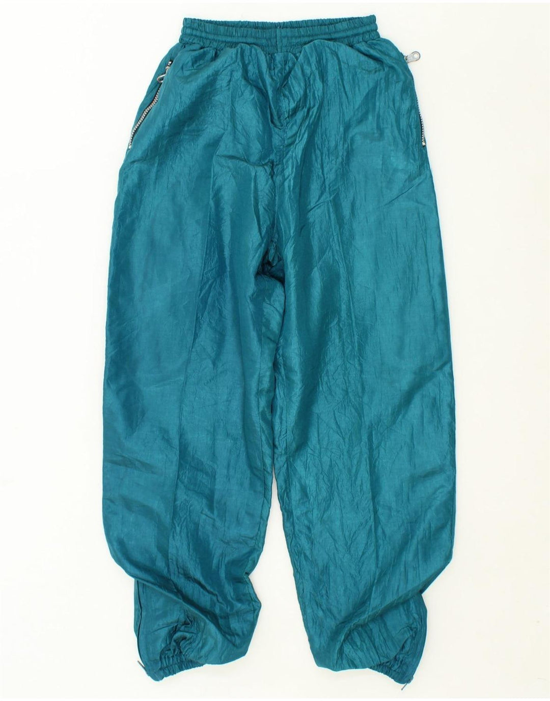 RODEO Boys Tracksuit Trousers Joggers 13-14 Years  Blue Nylon Vintage Rodeo and Second-Hand Rodeo from Messina Hembry 