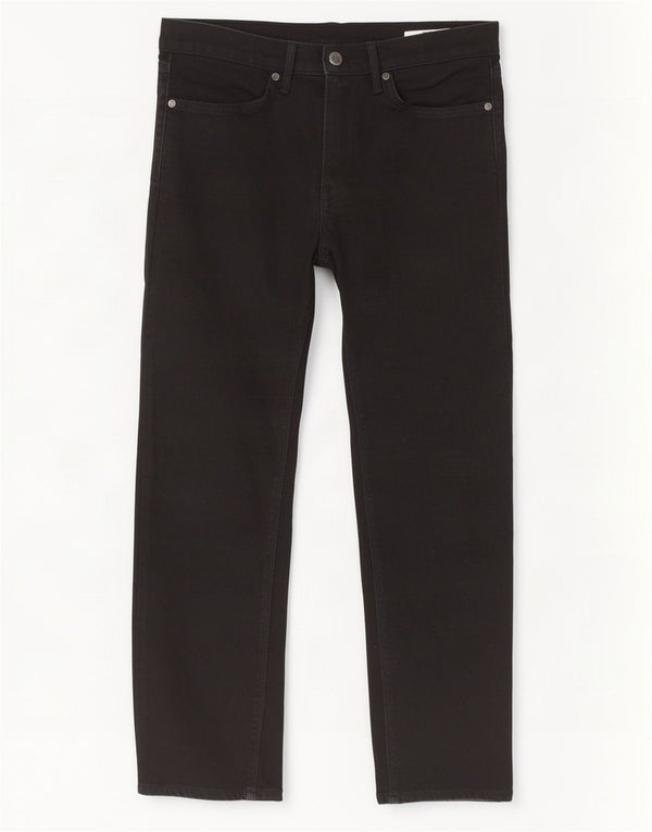 Marks & Spencer Herre Slim Jeans W34 L29 Sort Bomuld