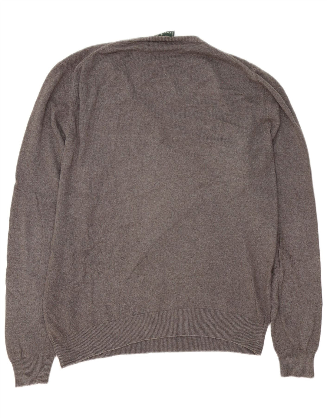 Fred Perry Herre V-hals sweater XL Grå uld
