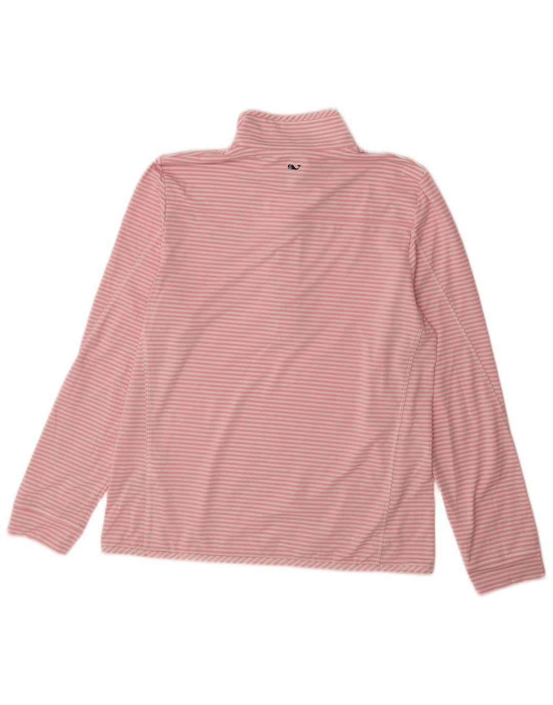 VINEYARD VINES Dame Pullover Træningsdragt Top UK 14 Medium Pink Stribet