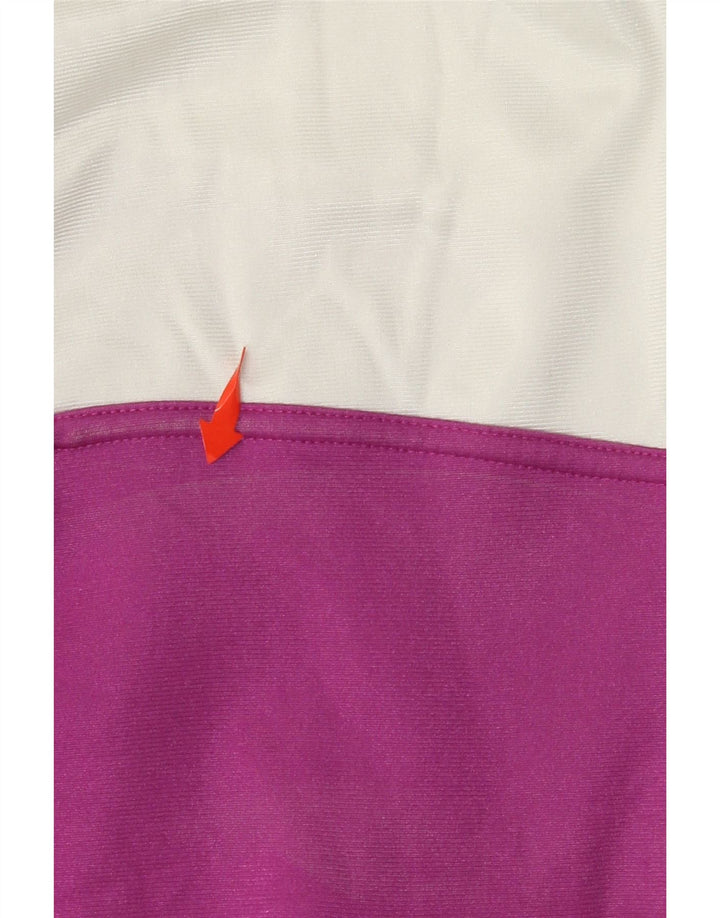 ASICS Grafisk træningsdragt topjakke til kvinder IT 46 Stor lilla farveblok