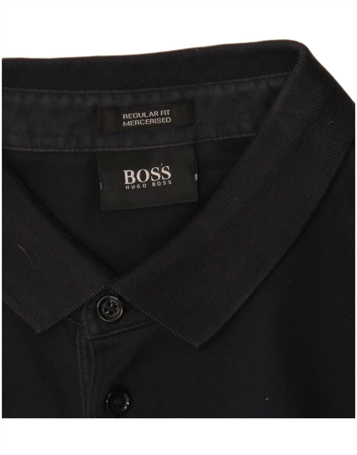 Hugo Boss Herre Regular Fit Polo Shirt Medium Sort