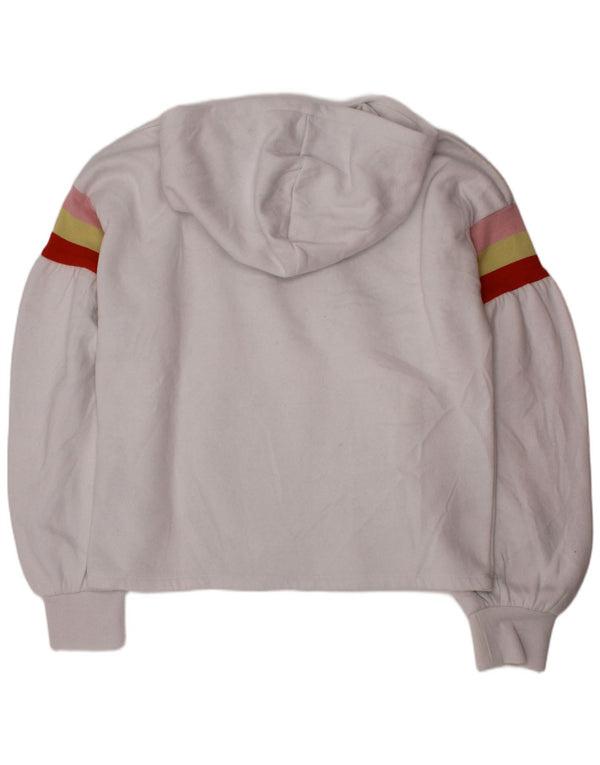 Levi's Grafisk hættetrøje til piger 11-12 år Hvid Colourblock Bomuld