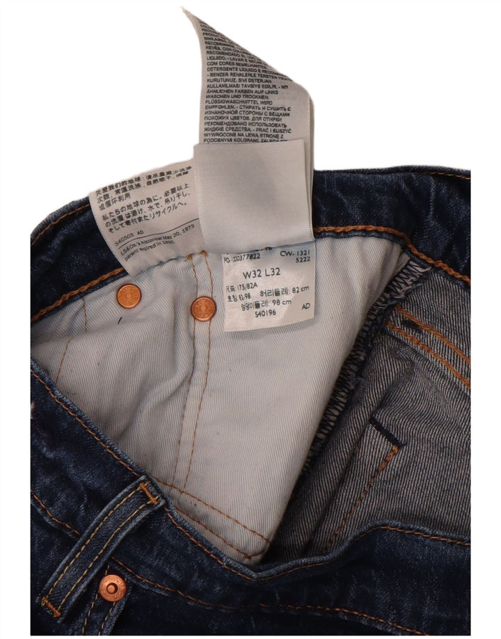Levi's Herre 511 Slim Jeans W32 L27 Blå Bomuld