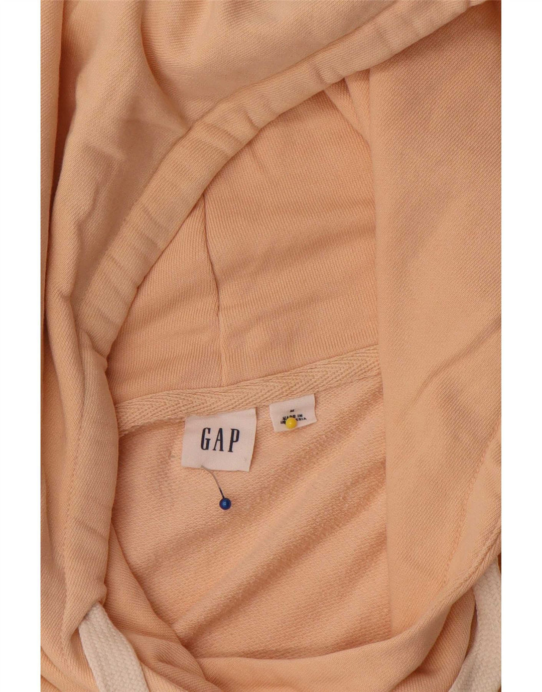 Gap Dame Hoodie Jumper UK 14 Medium Beige Bomuld