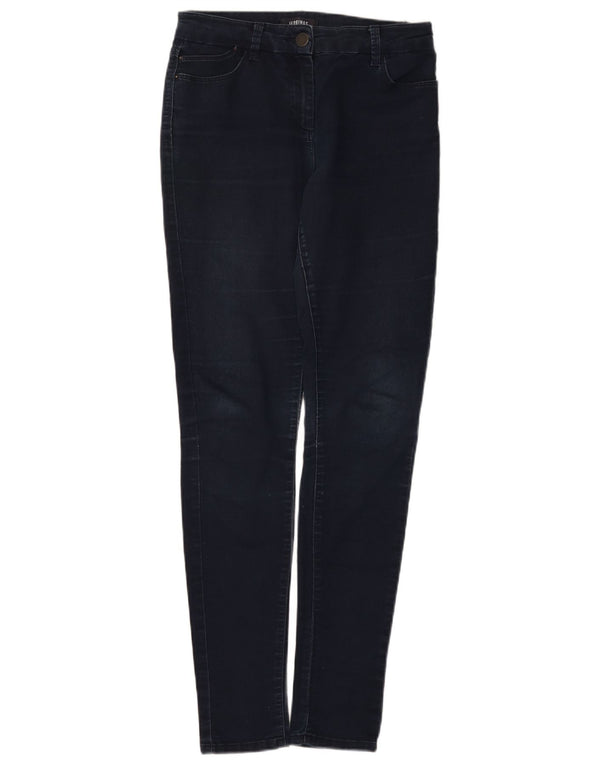 Marks & Spencer Dame Jegging Jeans UK 10 Small W30 L31 Marineblå Bomuld