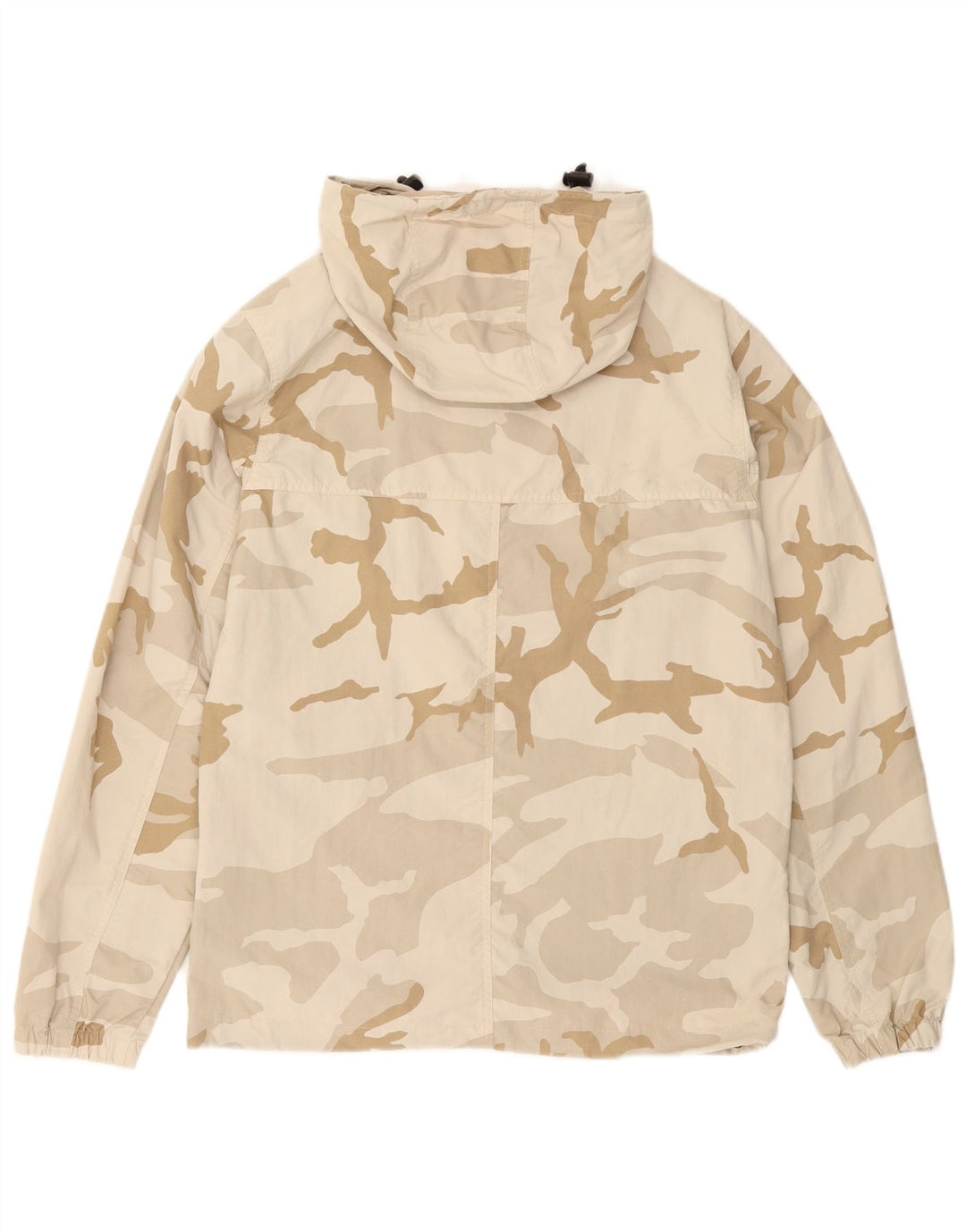 CARHARTT Herre Hættejakke Anorak UK 38 Medium Beige Camouflage Nylon