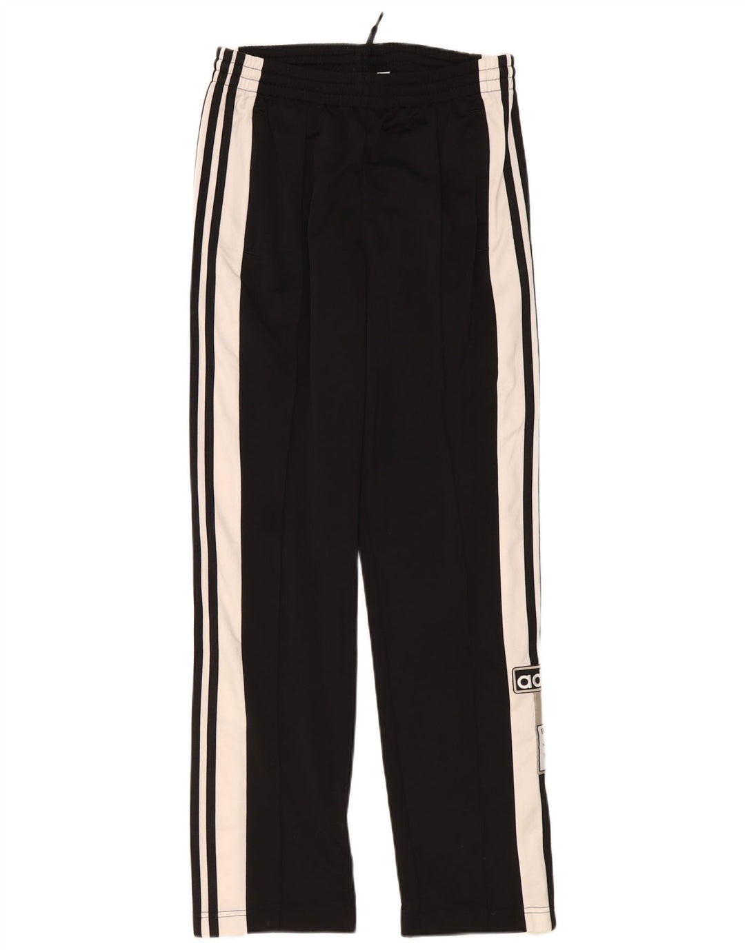 Adidas Graphic Tracksuit Bukser til mænd Small Black Colourblock Polyester