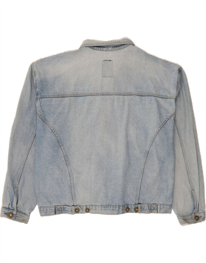VINTAGE Mens Denim Jacket UK 44 2XL Blue Cotton Vintage Vintage and Second-Hand Vintage from Messina Hembry 