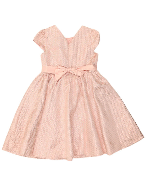 Monsoon piger kortærmet prinsessekjole 10-11 år Pink Polyester