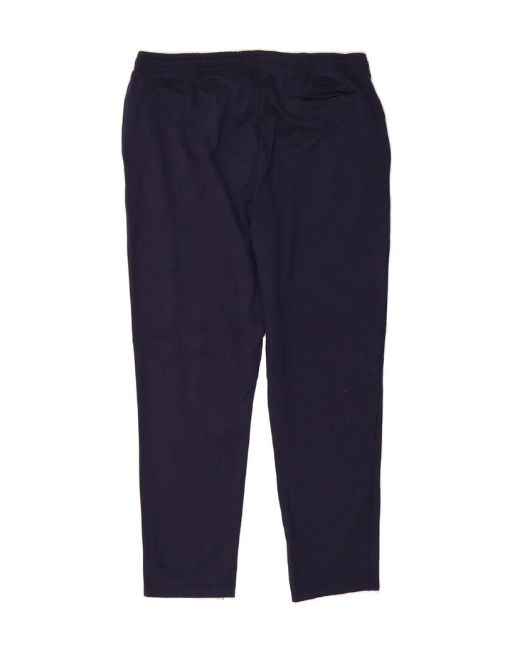 IZOD Mens Tracksuit Trousers Large Navy Blue Cotton Vintage Izod and Second-Hand Izod from Messina Hembry 