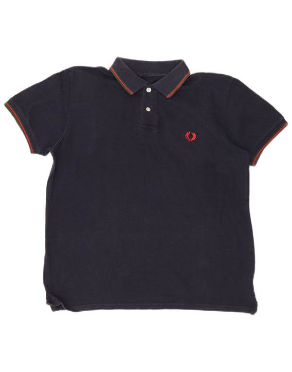 Fred Perry Herre poloshirt Medium marineblå bomuld