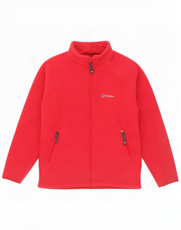 Berghaus Boys Fleecejakke 11-12 År Rød Polyester
