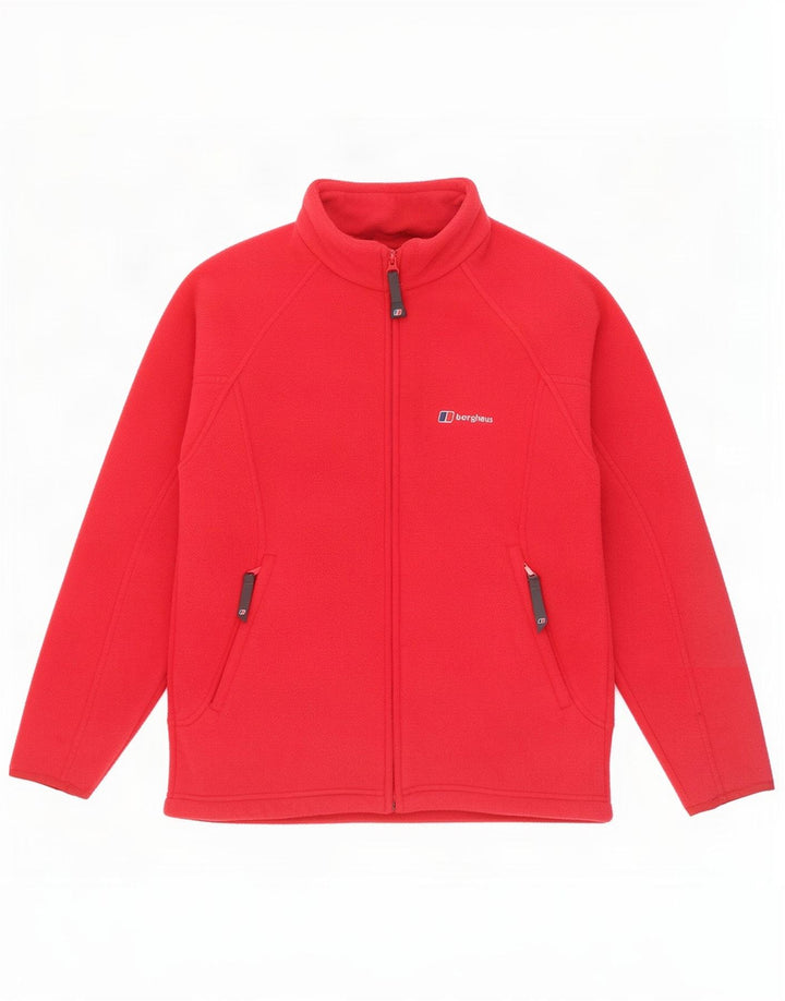Berghaus Boys Fleecejakke 11-12 År Rød Polyester