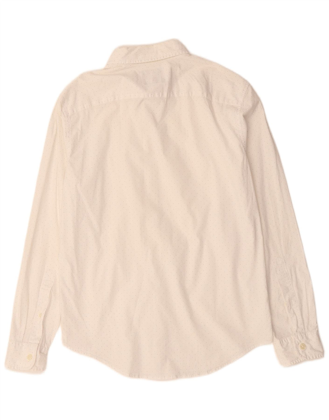 Abercrombie & Fitch Herreskjorte Medium Hvid Plettet