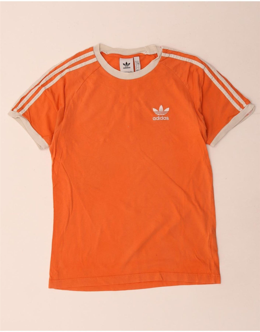Adidas Herre T-Shirt Top Lille Orange Bomuld