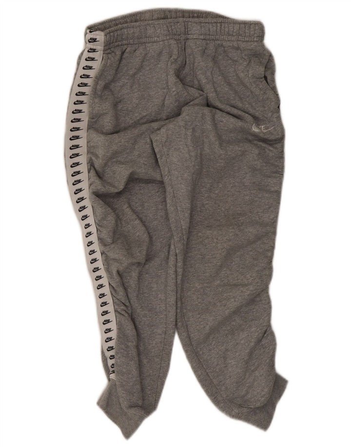 NIKE træningsbukser til kvinder Joggers UK 8 Small Grey Colourblock