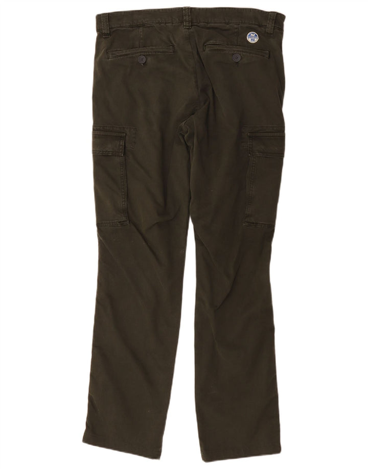 North Sails Herre Straight Cargo Bukser W34 L31 Grøn Bomuld