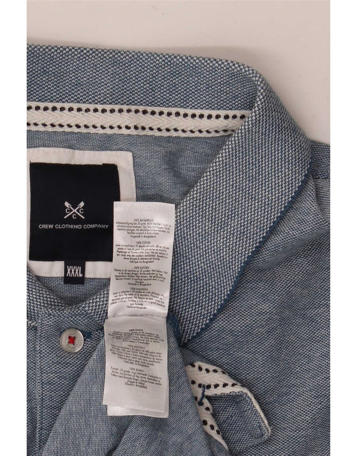 Crew Clothing Herre Polo Shirt 3XL Blå Bomuld