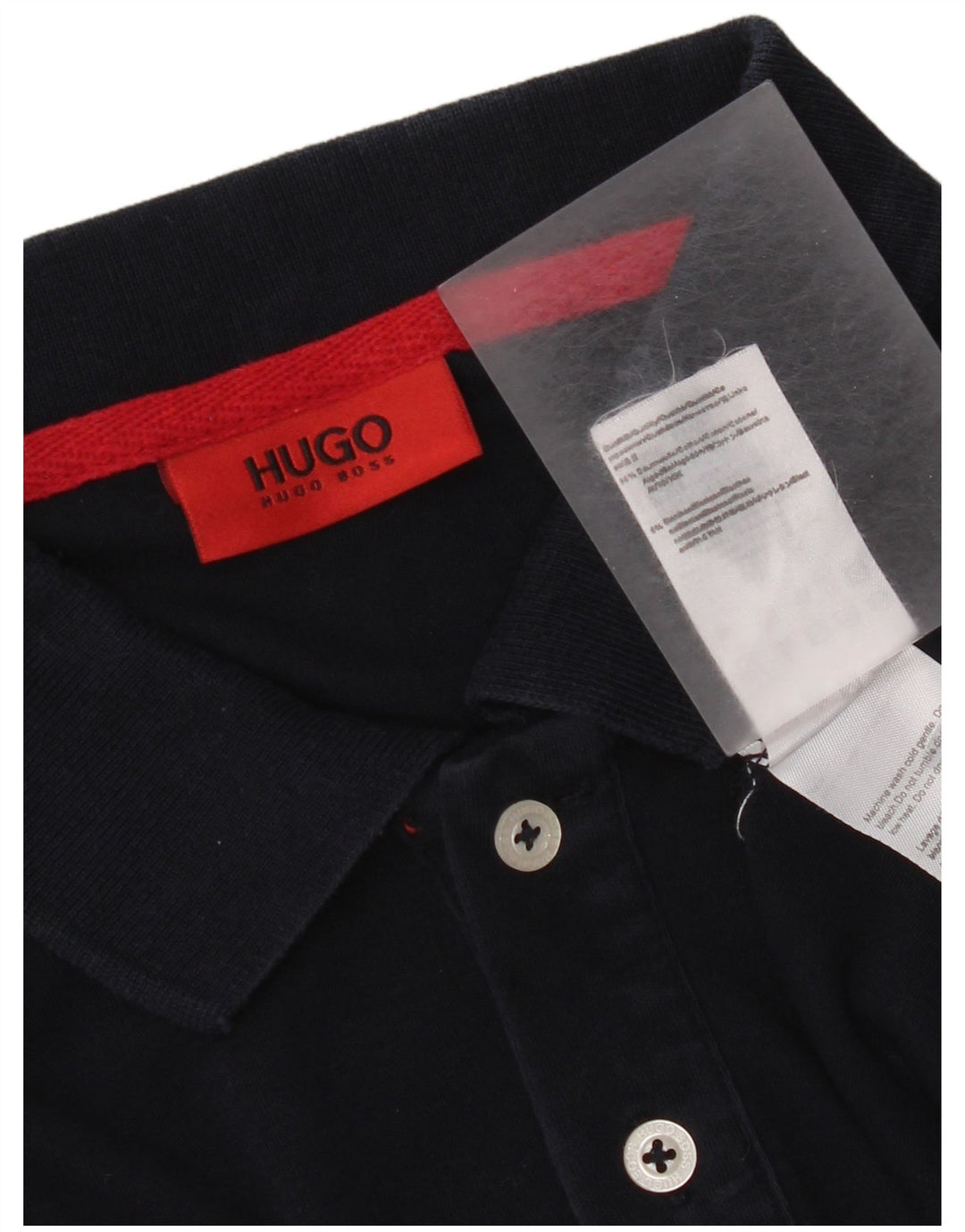 Hugo Boss herre poloshirt XL marineblå bomuld