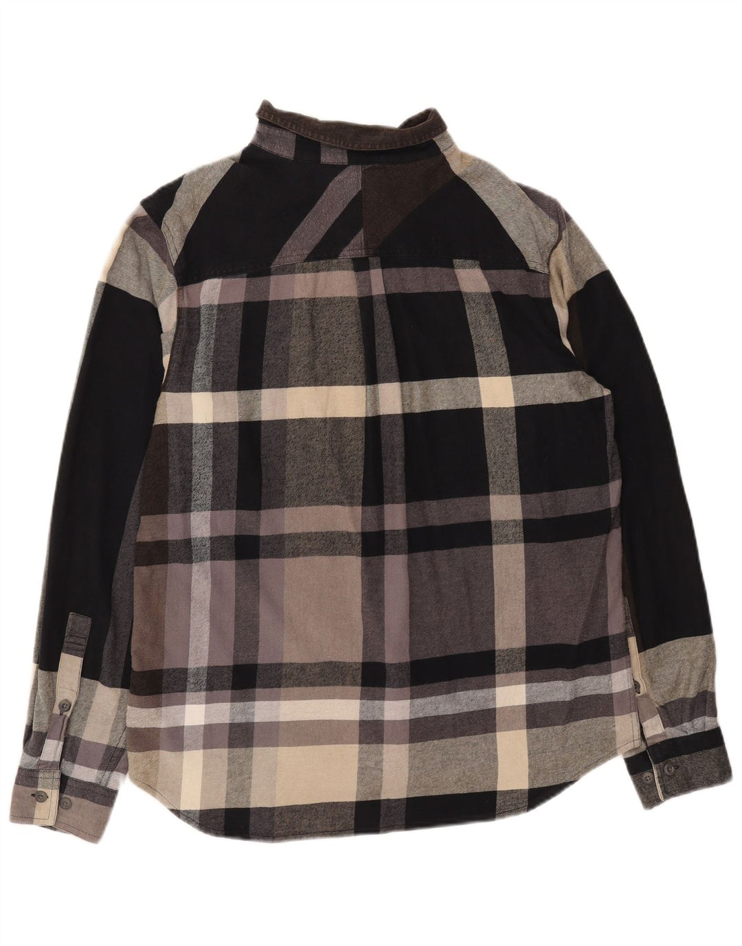 Columbia herre flannelskjorte stor brun plaid bomuld