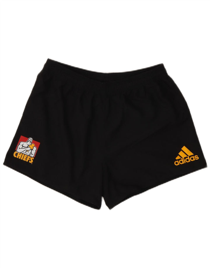 Adidas Herre Aeroready Graphic Sports Shorts Medium Sort Polyester