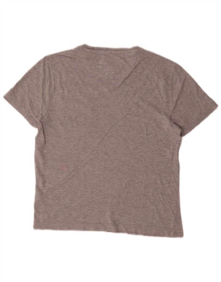 Penguin Herre T-Shirt Top Lille Grå Bomuld