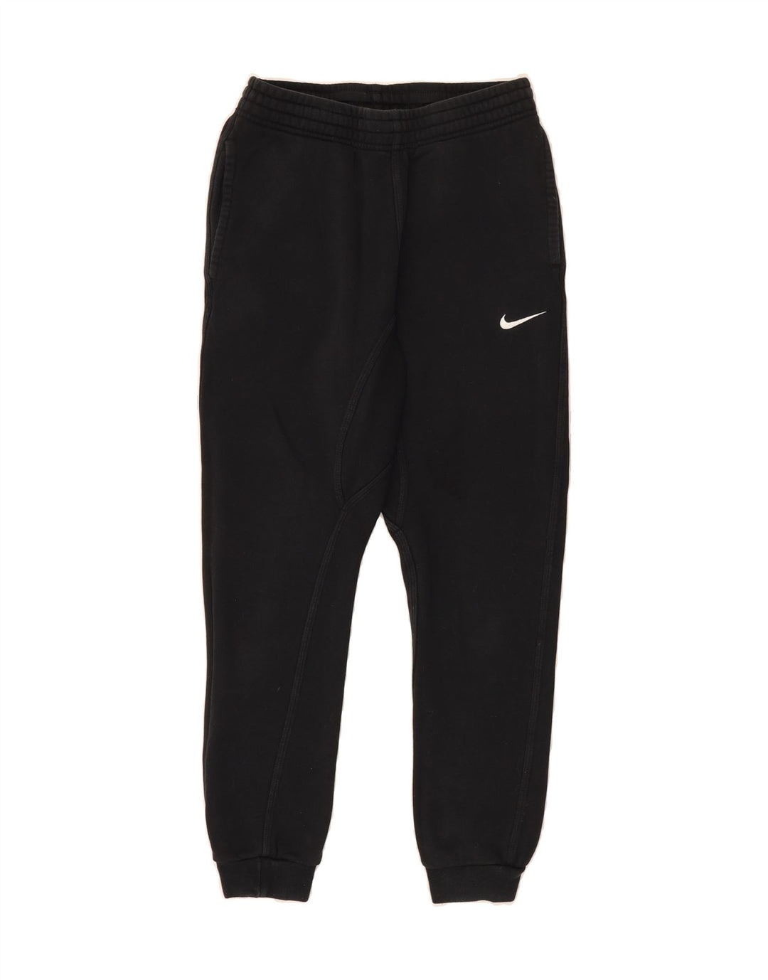 NIKE Mens Tracksuit Trousers Joggers Small  Black Cotton Vintage Nike and Second-Hand Nike from Messina Hembry 