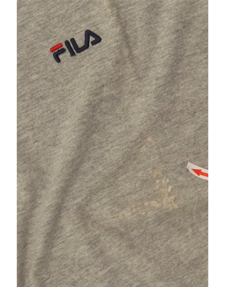 Fila Herrevest Top XL Grå Flecked Bomuld