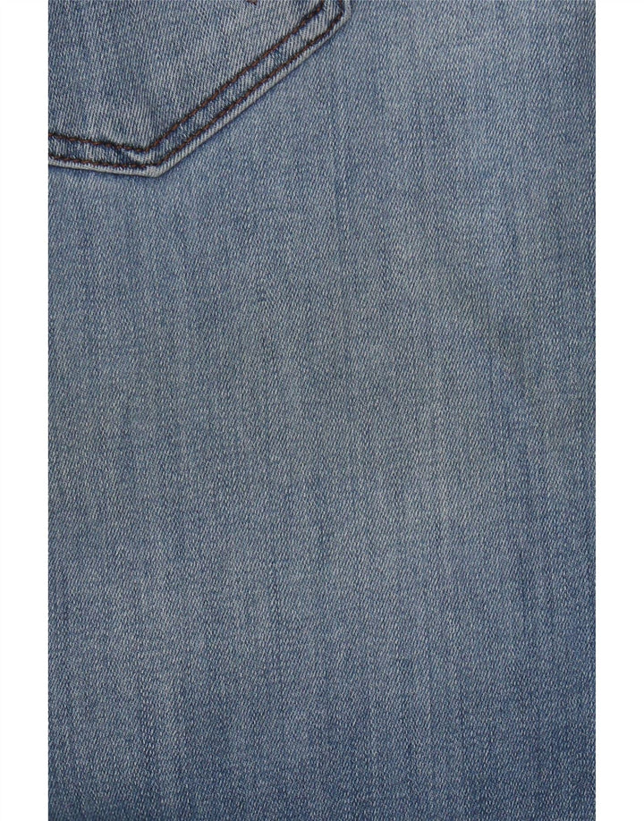 Wrangler Herre Greensboro Straight Jeans W40 L32 Blå Bomuld