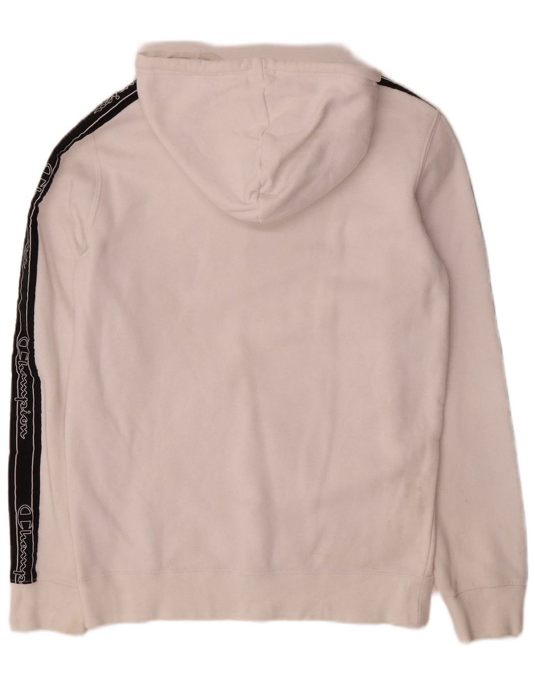 CHAMPION Grafisk hættetrøje til mænd Small White Colourblock