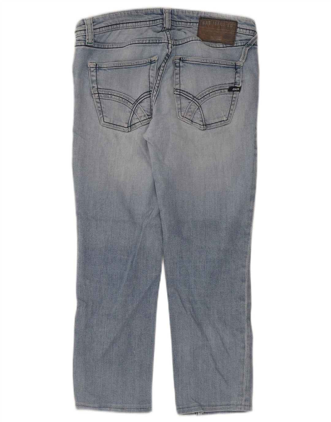 Gas koniske jeans til kvinder W29 L24 blå bomuld