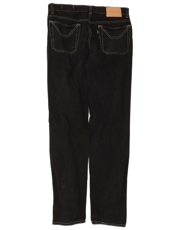 Jeckerson Herre Straight Jeans IT 48 Medium W32 L32 Sort Bomuld