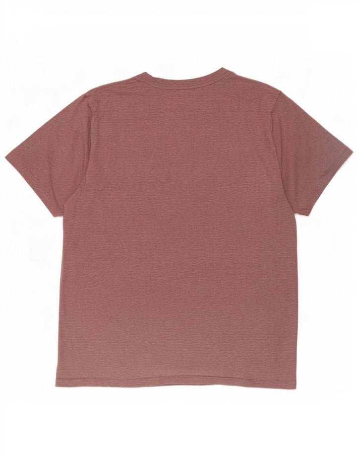 Carhartt Herre T-Shirt Top Stor rødbrun bomuld